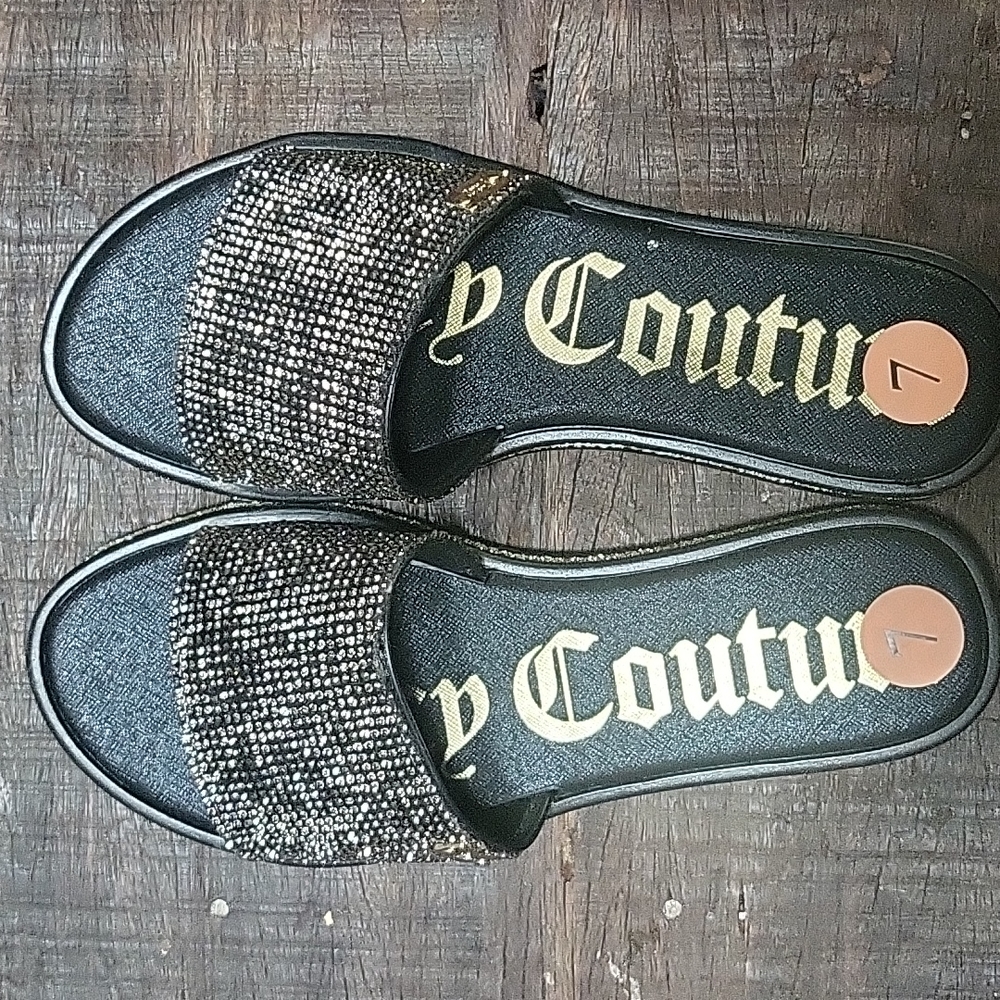Juicy Couture rhinestones sandals